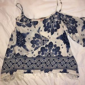 Cut out off the shoulder blouse